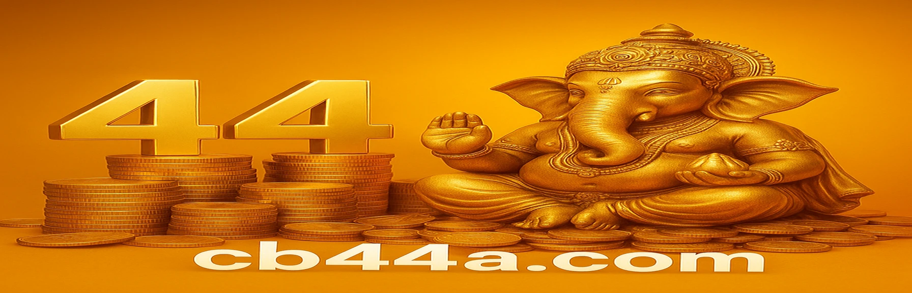 cb444 সদস্য দিবস পুরস্কার প্রচারের জন্য গণেশ চরিত্রটি হাত উঁচু করে আছে; চারপাশে স্বর্ণমুদ্রা ছড়িয়ে আছে; মাসে ৮ ও ১৮ তারিখে